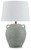 Ashley Shawburg Antique Green Table Lamp