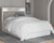 Ashley Altyra White Queen Upholstered Panel Headboard