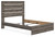 Ashley Urbanoore Brown Gray Queen Panel Bed