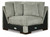 Ashley Lindyn Fog 4-Piece Sectional with Chaise