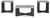 Ashley Sharstorm Two-tone Gray Table (Set of 3)