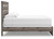 Ashley Urbanoore Brown Gray King Panel Bed