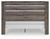 Ashley Urbanoore Brown Gray King Panel Bed