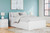 Ashley Onita Natural Queen Panel Platform Bed with 2 Side Storage