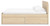 Ashley Onita Natural Queen Panel Platform Bed with 2 Side Storage