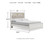 Ashley Altyra White Queen Panel Bookcase Bed