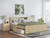 Ashley Onita White Queen Panel Platform Bed with 1 Side Storage