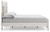 Ashley Altyra White Queen Panel Bed