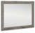 Ashley Urbanoore Brown Gray Bedroom Mirror