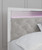 Ashley Altyra White King/California King Upholstered Panel Headboard