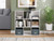 Ashley Onita White Nine Cube Organizer