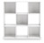 Ashley Onita White Nine Cube Organizer