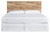 Ashley Hyanna Tan Brown King Panel Headboard