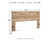 Ashley Hyanna Tan Brown King Panel Headboard