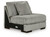 Ashley Lindyn Ivory 3-Piece Sectional Sofa