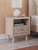 Ashley Shapella Tan Nightstand
