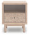 Ashley Shapella Tan Nightstand