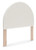 Ashley Shapella White Tan Full Upholstered Panel Headboard
