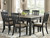 Ashley Tyler Creek Black Gray Dining Table