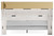 Ashley Altyra White King Panel Bookcase Bed