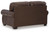 Ashley Colleton Dark Brown Loveseat
