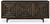 Ashley Fair Ridge Distressed Black Accent Cabinet