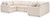 Ashley Modmax Ink 6-Piece Sectional 92121/46(2)/64/65/77(2)