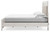 Ashley Altyra White King Panel Bed