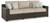 Ashley Coastline Bay Brown Outdoor Sofa with Cushion