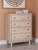 Ashley Shapella Tan Chest of Drawers