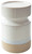 Ashley Hurston Ivory Brown Candle Holder (Set of 3)