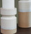 Ashley Hurston Ivory Brown Candle Holder (Set of 3)
