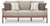 Ashley Cliffs Beach Driftwood Outdoor Sofa with Cushion