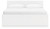 Ashley Onita White King Panel Platform Bed with Storage