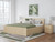Ashley Onita White King Panel Platform Bed with 2 Side Storage