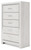 Ashley Altyra White Chest of Drawers