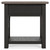 Ashley Tyler Creek Grayish Brown Black Chairside End Table