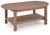 Ashley Cliffs Beach Driftwood Outdoor Coffee Table
