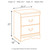Ashley Huey Vineyard Black Nightstand