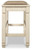 Ashley Bolanburg Two-tone Counter Height Dining Bench