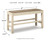 Ashley Bolanburg Two-tone Counter Height Dining Bench