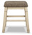 Ashley Bolanburg Two-tone Counter Height Bar Stool (Set of 2) D647-124