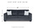Ashley Altari Slate Queen Sofa Sleeper
