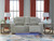 Ashley TwinBrooke Black Power Reclining Loveseat with Console