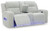 Ashley TwinBrooke Alloy Power Reclining Loveseat with Console