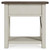 Ashley Bolanburg Two-tone Chairside End Table