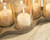 Ashley Evereton Antique Gold Finish Candle Holder