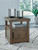 Ashley Boardernest Brown End Table