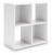 Ashley Onita White Four Cube Organizer