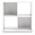 Ashley Onita White Four Cube Organizer